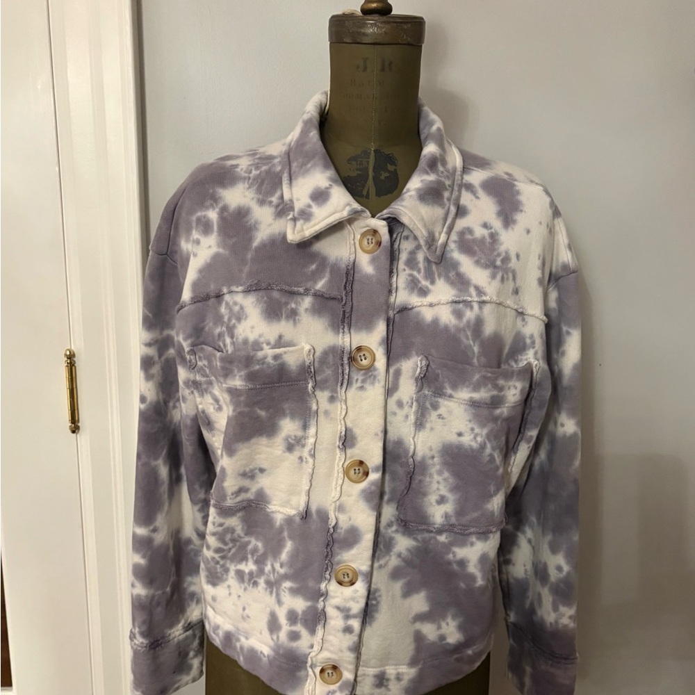 T.La Tie-Dye Jacket Anthropologie